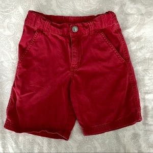 🚨2/$5 Gymboree Boys Red Shorts Sz 6 Adjustable